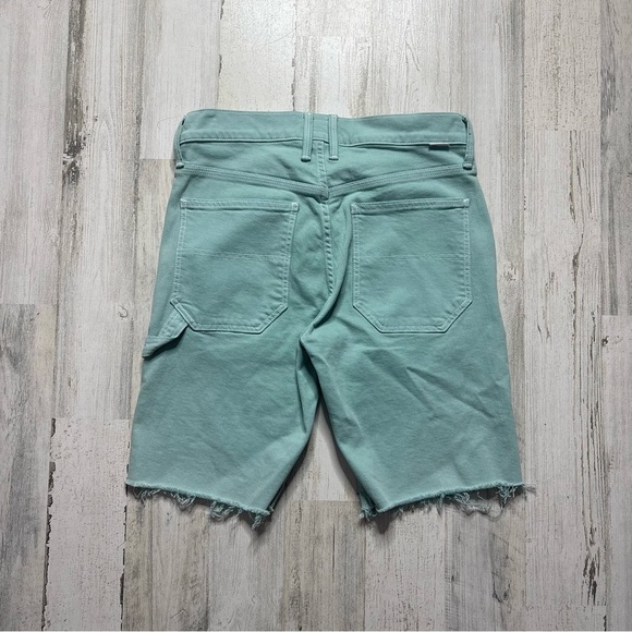 MOTHER Men's The Duke Utility Shorts Fray in Agate Green Size 30 - Picture 5 of 5